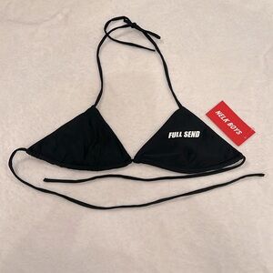 NWT FULL SEND Nelk Boys woman’s bikini top